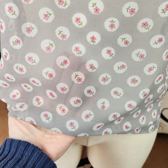 Modbe Semi Sheer Top Size S - Picture 3 of 4